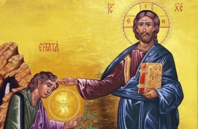 Gesù guarisce un sordomuto (Mt 7,31-37)